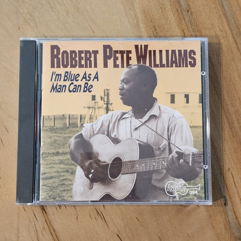 Robert Pete Williams -Im Blue As A Man Can Be CD‎ (Arhoolie) Country Blues